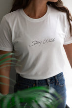 Load image into Gallery viewer, Stay Wild Tee White